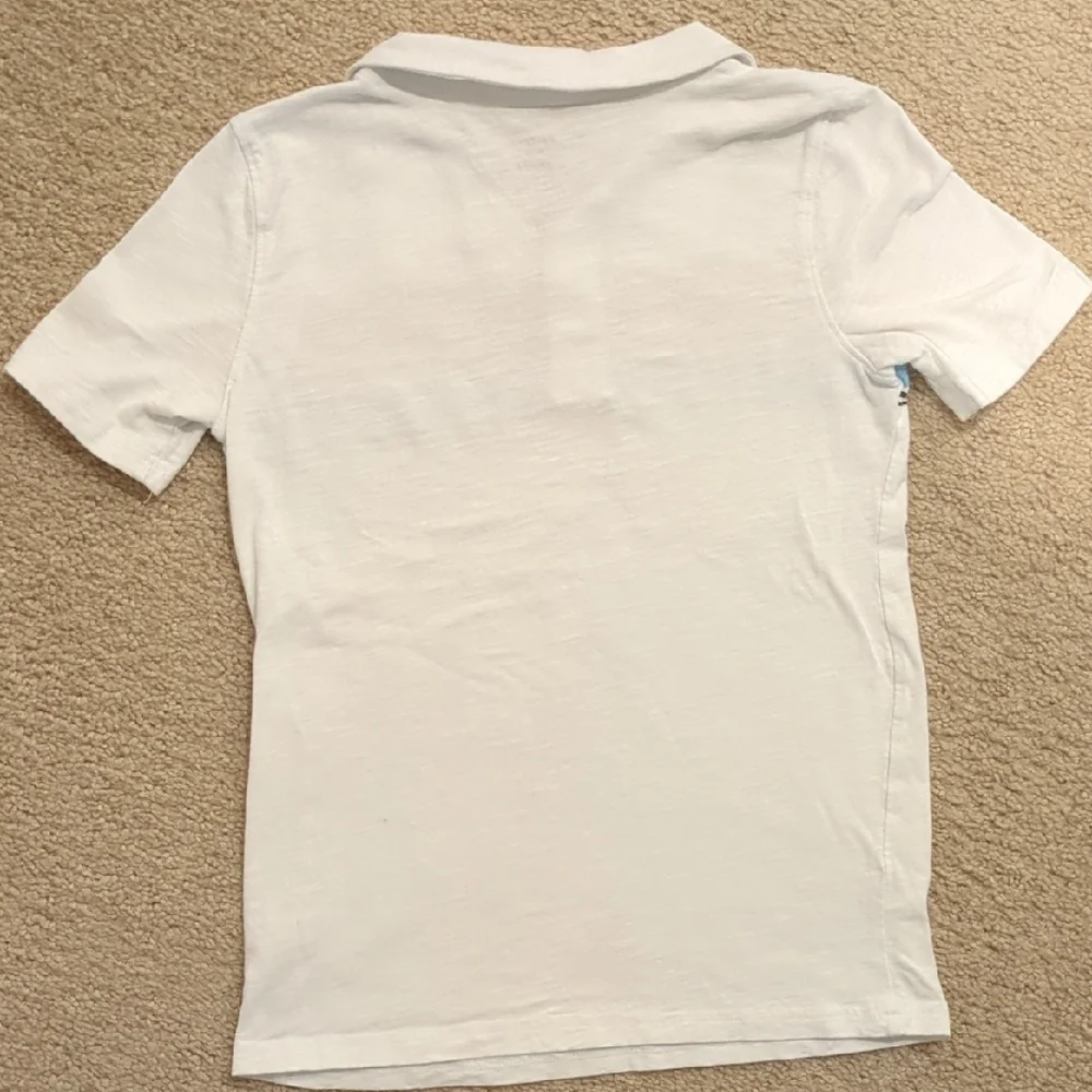 Carter's Polo with Pink, Blue, and Tan Stripes